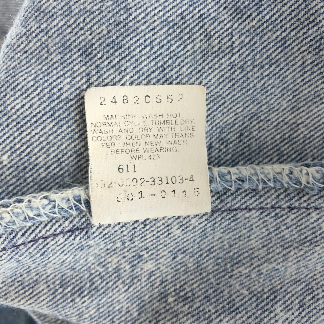 Levi's(リーバイス)の古着 90年代 リーバイス Levi's 501-0115 ストレートデニムパンツ USA製 メンズw32 ヴィンテージ /eaa392224 メンズのパンツ(デニム/ジーンズ)の商品写真