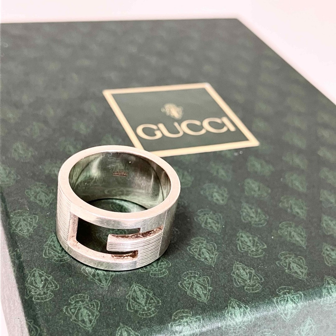 Gucci(グッチ)のGUCCI グッチ SV925 AG925 シルバー リング☆ レディースのアクセサリー(リング(指輪))の商品写真