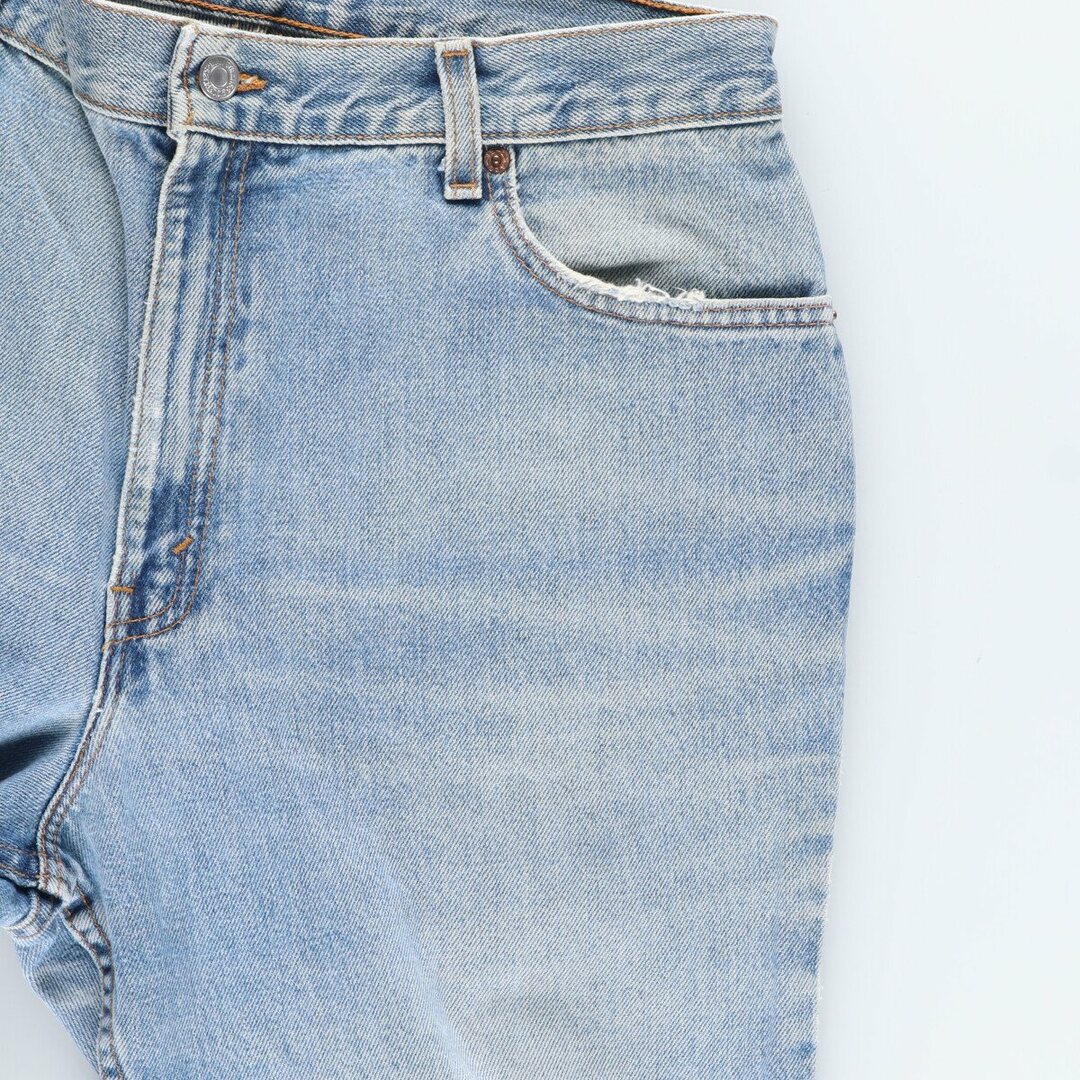 Levi's(リーバイス)の古着 00年代 リーバイス Levi's 550 RELAXED FIT TAPERED LEG テーパードデニムパンツ USA製 レディースXL(w33) /eaa421516 レディースのパンツ(デニム/ジーンズ)の商品写真