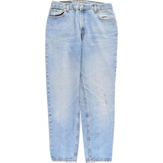 リーバイス(Levi's)の古着 00年代 リーバイス Levi's 550 RELAXED FIT TAPERED LEG テーパードデニムパンツ USA製 レディースXL(w33) /eaa421516(デニム/ジーンズ)