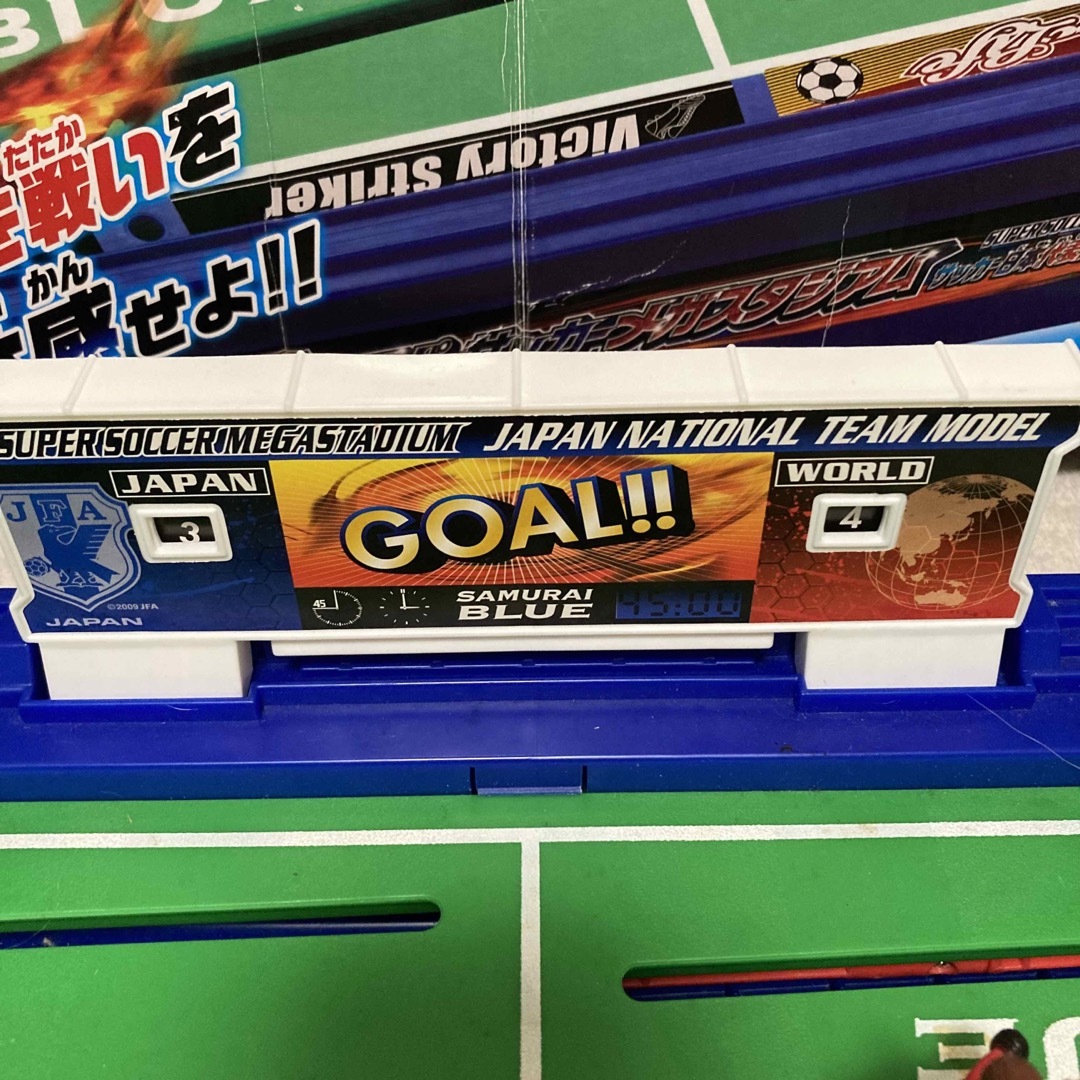 【スーパーサッカーメガスタジアム】日本代表モデル エンタメ/ホビーのテーブルゲーム/ホビー(野球/サッカーゲーム)の商品写真