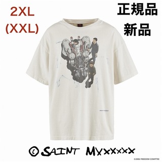 新品 SAINT MICHAEL セントマイケル フリーダム Tシャツ XXL(Tシャツ/カットソー(半袖/袖なし))