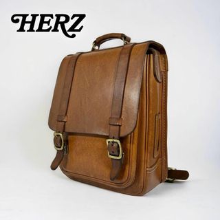 HERZ - HERZ ヘルツ 縦型ランドセル 二本ベルト レザー 本革 ベストセラー