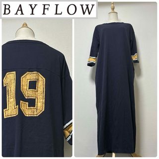 BAYFLOW - ベイフロー　Tシャツロングワンピース