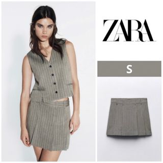 ZARA - ラスト1点！！【タグ付き新品未使用】ZARA ザラ ヘリンボーンスコート