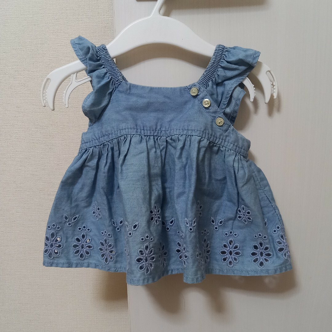 babyGAP(ベビーギャップ)のGAP　ベビー　ワンピース　チュニック　50cm キッズ/ベビー/マタニティのベビー服(~85cm)(ワンピース)の商品写真