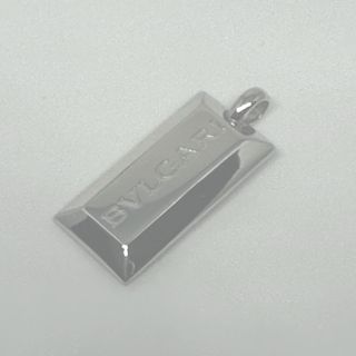 ブルガリ(BVLGARI)のブルガリ　K18WG インゴットペンダントトップ　美品！(ネックレス)