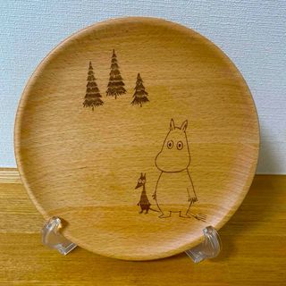 ムーミン(MOOMIN)の①木製　ムーミン　ディッシュプレートＳ(食器)