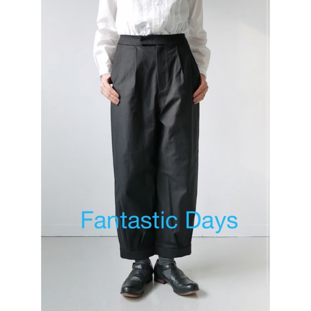 FANTASTIC DAYS(ファンタスティックデイズ)のFantastic Days  ワイドシルエットバルーンパンツ　黒　size38 レディースのパンツ(カジュアルパンツ)の商品写真