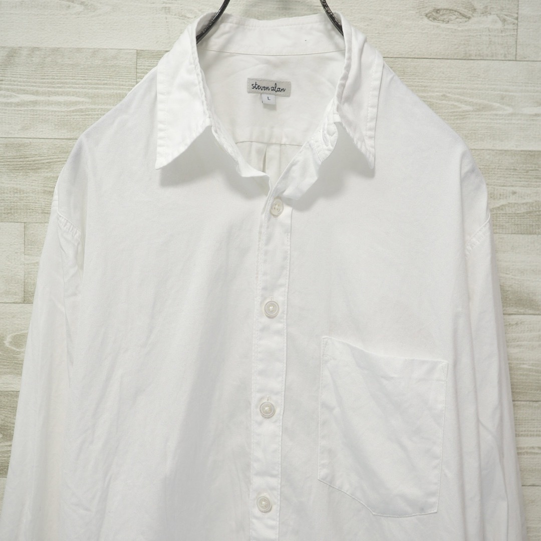 steven alan(スティーブンアラン)のSTEVEN ALAN Reverse Seam Oxford Shirt-L メンズのトップス(シャツ)の商品写真