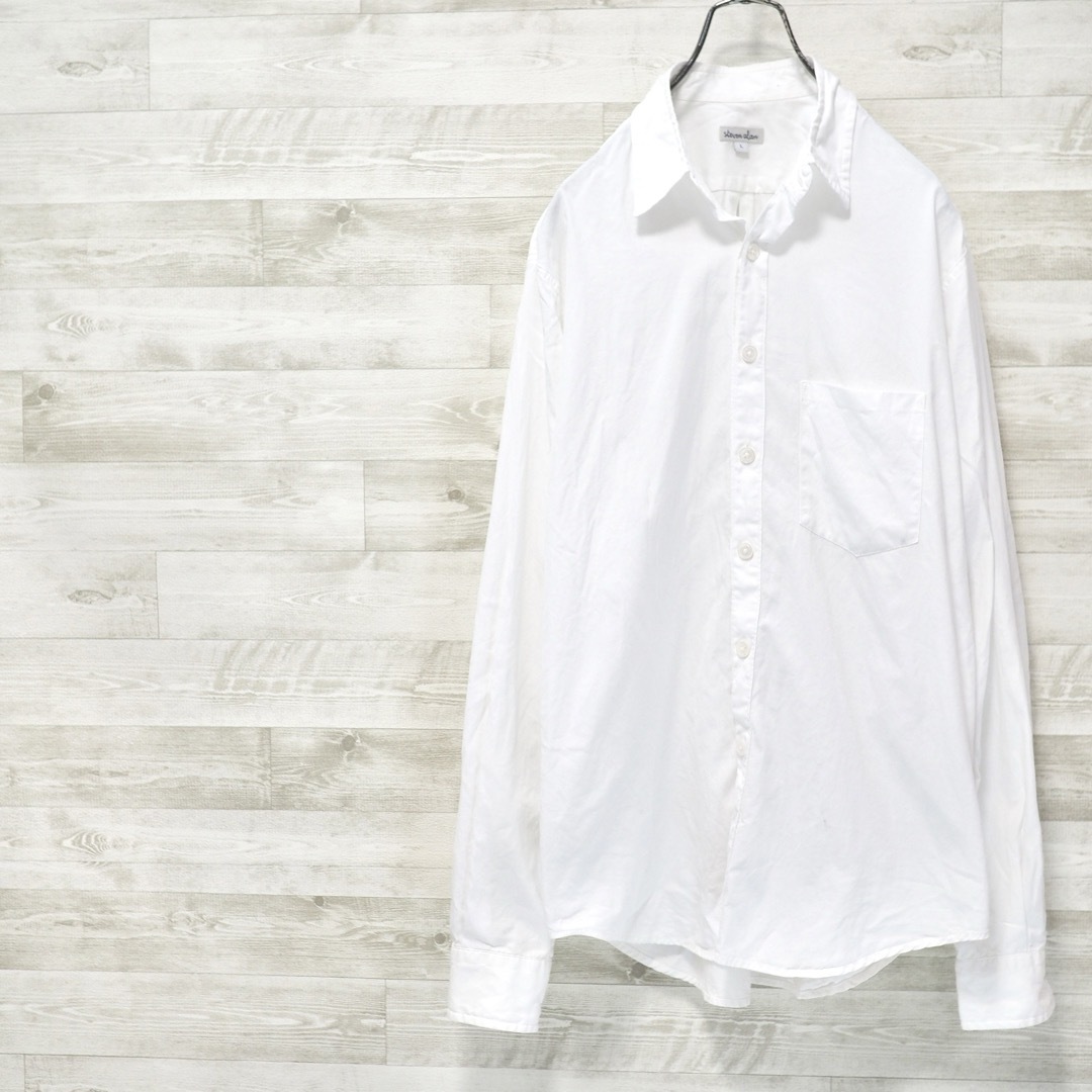 steven alan(スティーブンアラン)のSTEVEN ALAN Reverse Seam Oxford Shirt-L メンズのトップス(シャツ)の商品写真