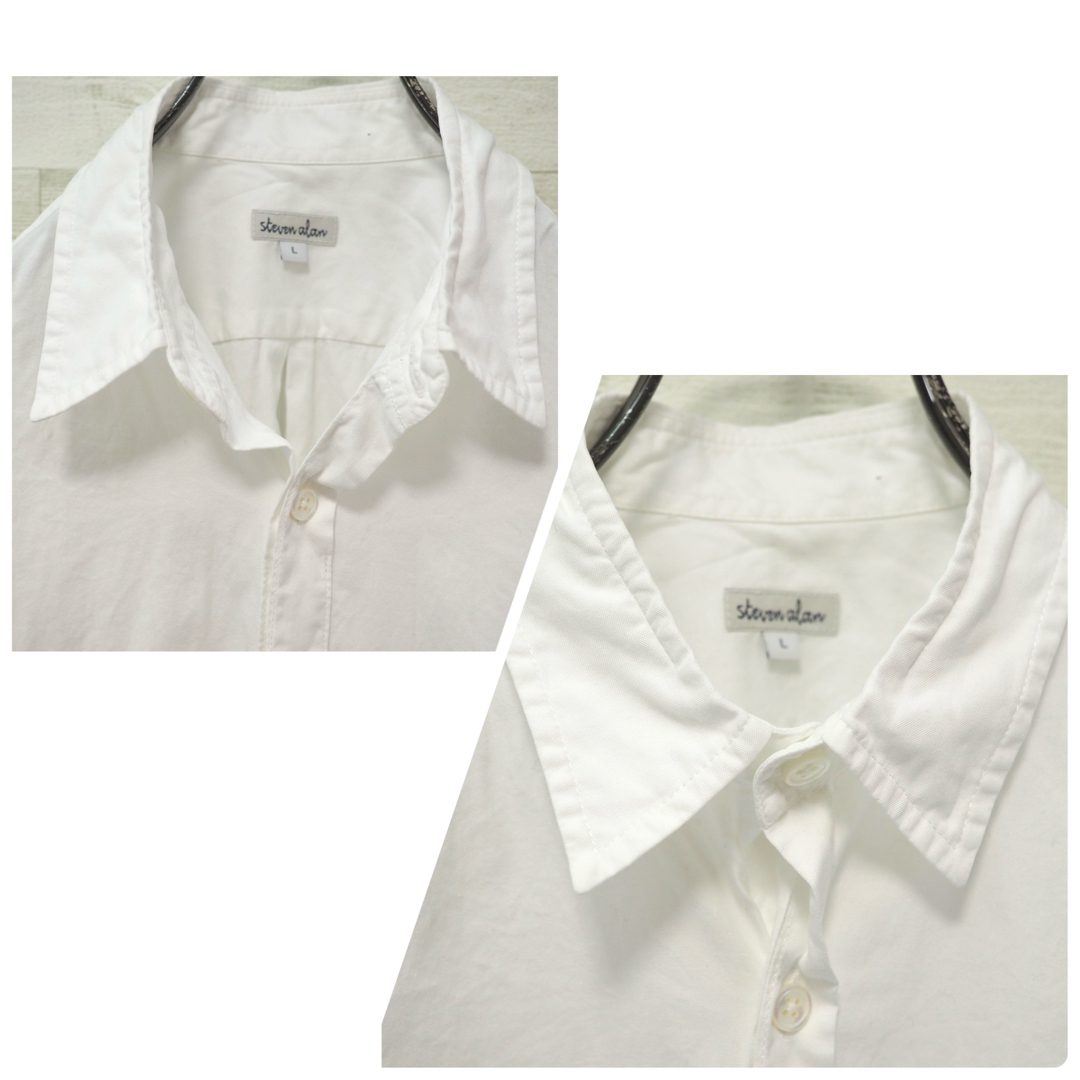 steven alan(スティーブンアラン)のSTEVEN ALAN Reverse Seam Oxford Shirt-L メンズのトップス(シャツ)の商品写真