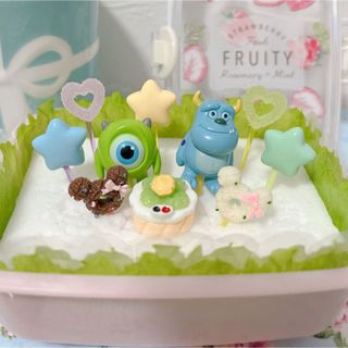 モンスターズインク☆ランチピックセット☆お弁当ピック(弁当用品)