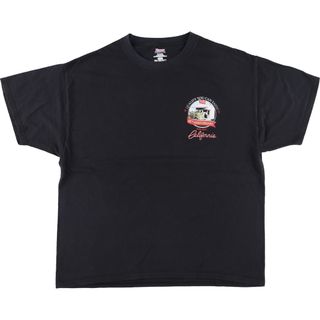 ヘインズ(Hanes)の古着 ヘインズ Hanes BEEFY-T アドバタイジングTシャツ メンズXL /eaa441529(Tシャツ/カットソー(半袖/袖なし))