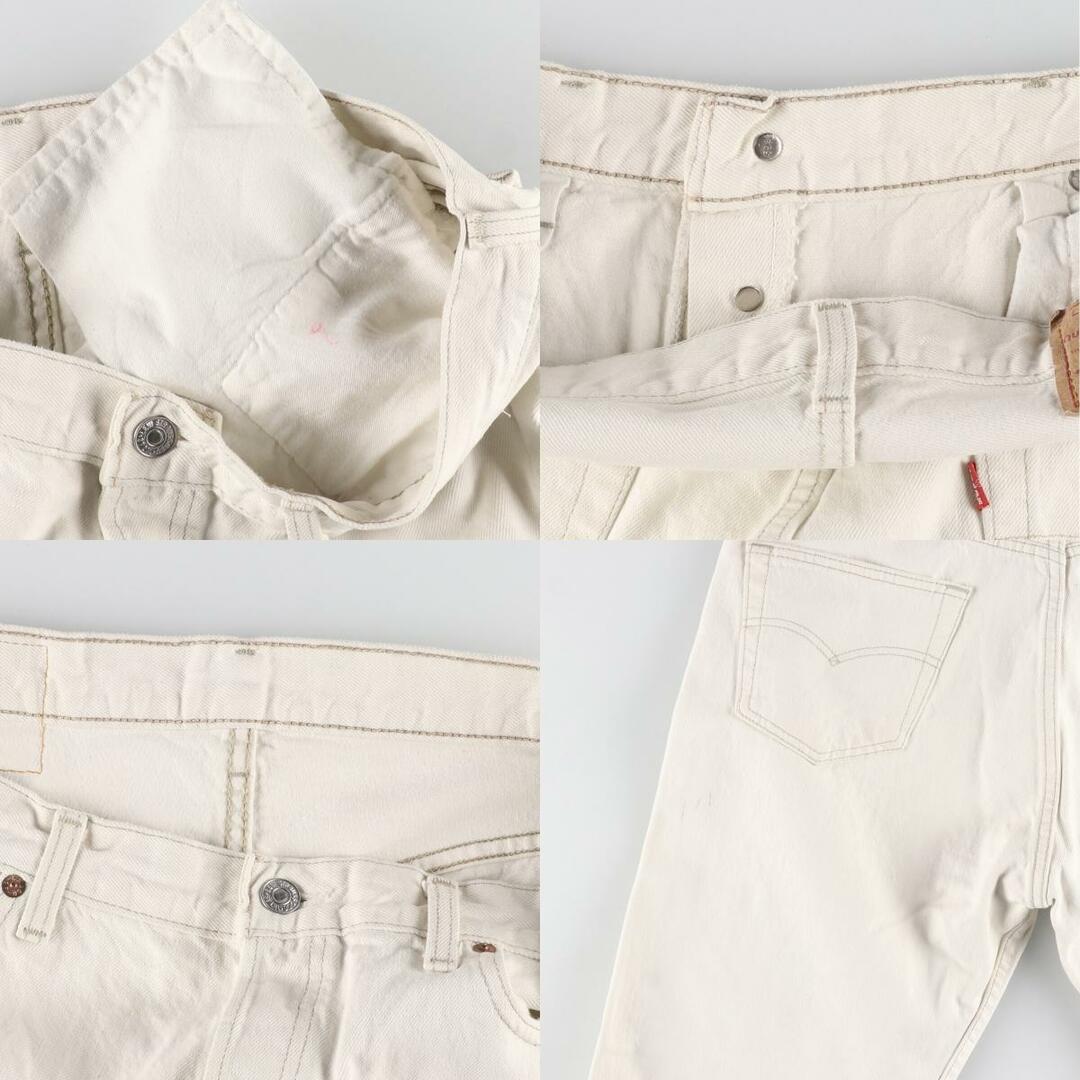 Levi's(リーバイス)の古着 90年代 リーバイス Levi's 501 ホワイトデニム ストレートデニムパンツ USA製 メンズw36 ヴィンテージ /eaa444991 メンズのパンツ(デニム/ジーンズ)の商品写真