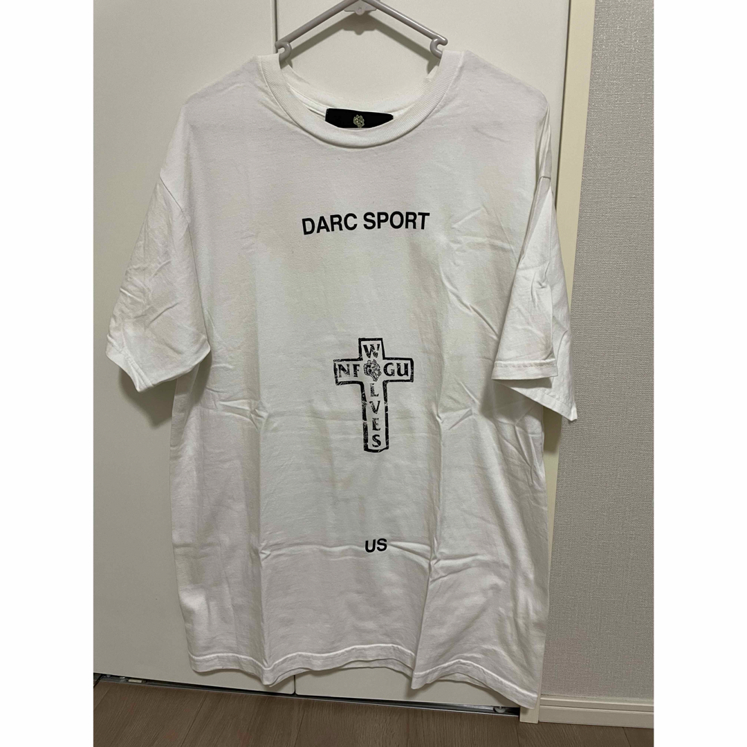 darcsport オーバーサイズTシャツ　即完売モデル　ホワイト　LYFT メンズのトップス(Tシャツ/カットソー(半袖/袖なし))の商品写真