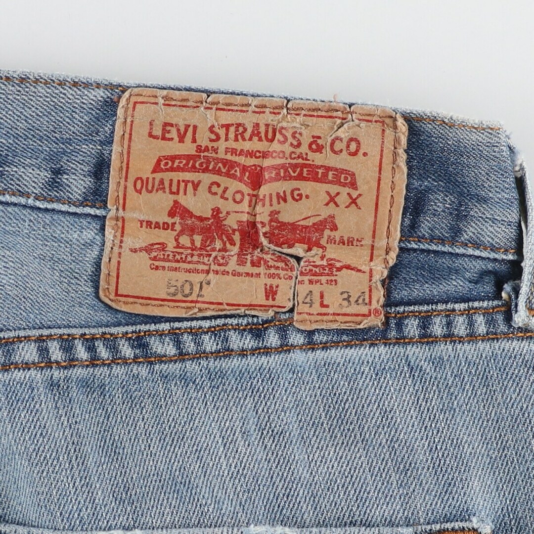Levi's(リーバイス)の古着 リーバイス Levi's 501 ストレートデニムパンツ メンズw35 /eaa444994 メンズのパンツ(デニム/ジーンズ)の商品写真