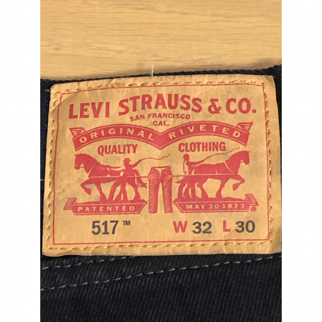 Levi's(リーバイス)のLevi's 517 BOOTCUT BLACK メンズのパンツ(デニム/ジーンズ)の商品写真