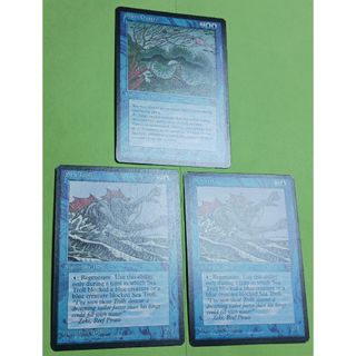 マジックザギャザリング(マジック：ザ・ギャザリング)のMTG Giant Oyster 1枚+Sea Troll 2枚(シングルカード)