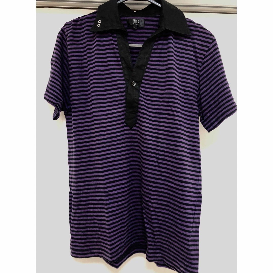 JUNONBOY Tシャツ　ボーダー　Lサイズ メンズのトップス(Tシャツ/カットソー(半袖/袖なし))の商品写真