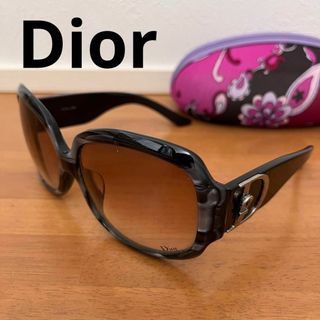 ディオール(Dior)の【美品】Dior ディオール COTTAGE サングラス ブラックフレーム(サングラス/メガネ)