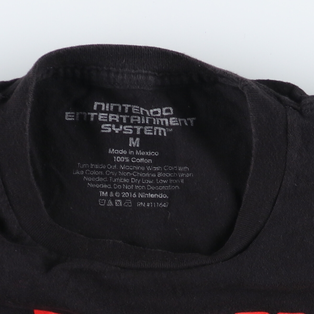 古着 NINTENDO ENTERTAINMENT SYSTEM 任天堂 アドバタイジングTシャツ メンズM /eaa441510 メンズのトップス(Tシャツ/カットソー(半袖/袖なし))の商品写真