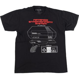 古着 NINTENDO ENTERTAINMENT SYSTEM 任天堂 アドバタイジングTシャツ メンズM /eaa441510(Tシャツ/カットソー(半袖/袖なし))