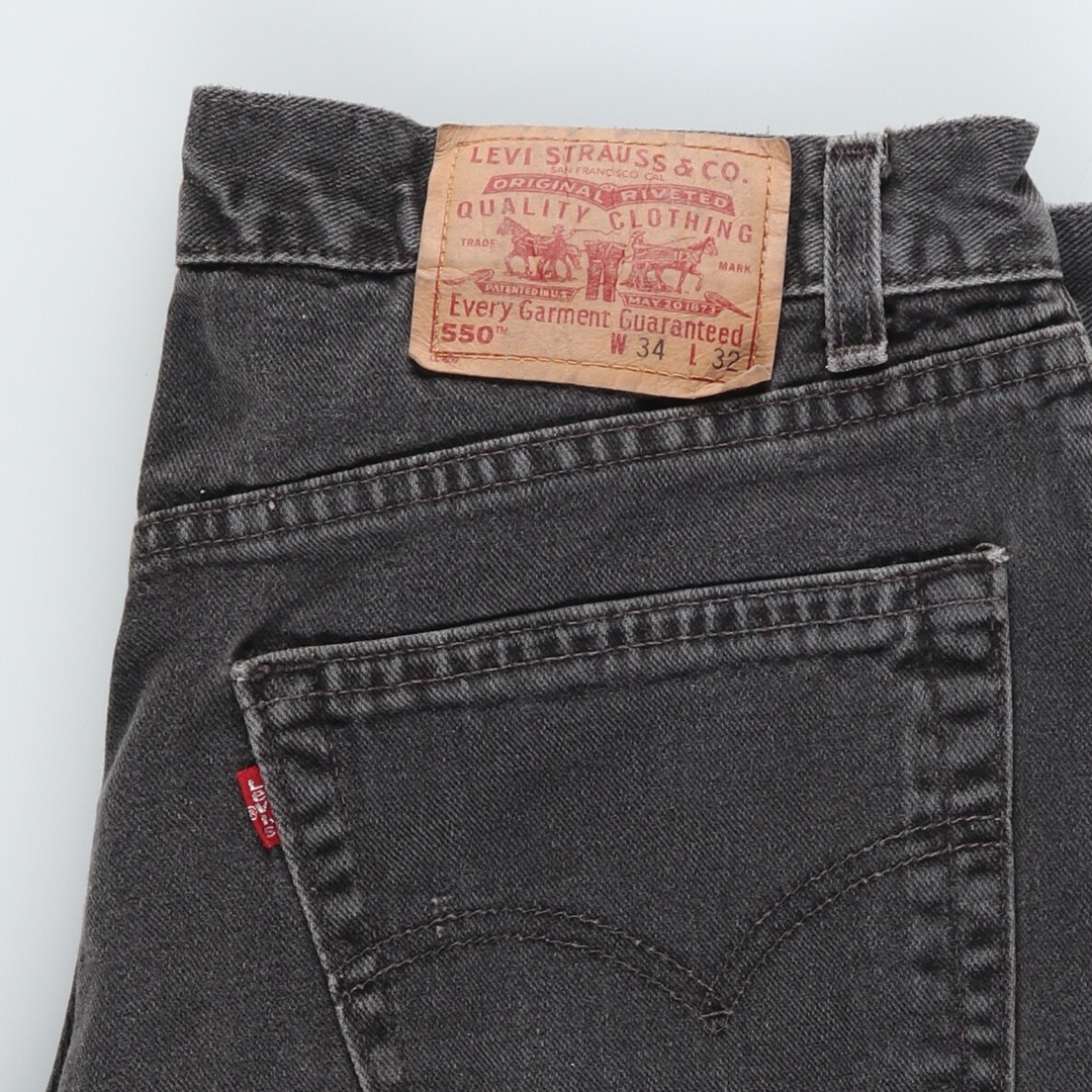 Levi's(リーバイス)の古着 00年代 リーバイス Levi's 550 RELAXED FIT テーパードデニムパンツ USA製 メンズw34 /eaa444952 メンズのパンツ(デニム/ジーンズ)の商品写真