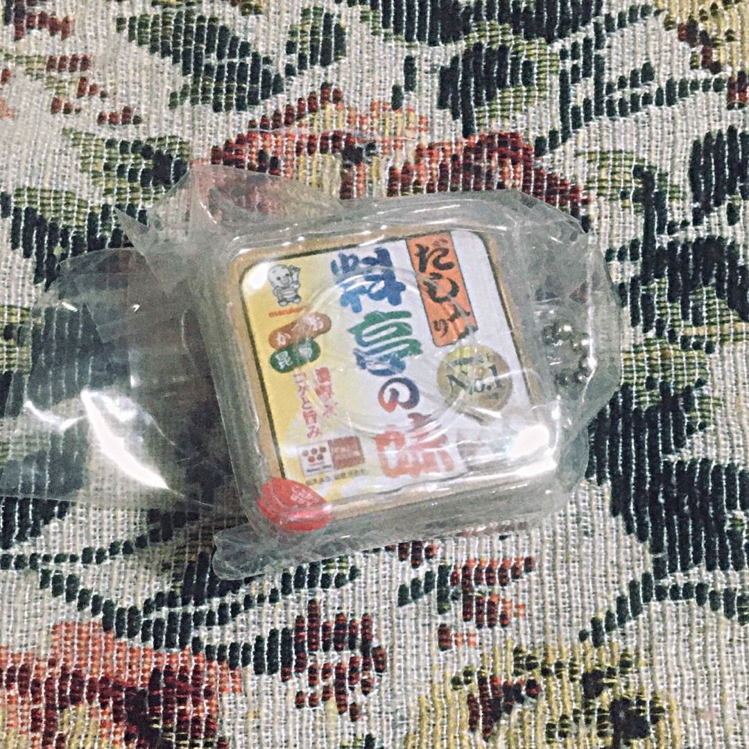 マルコメ ミニパッケージチャーム だし入り 料亭の味 エンタメ/ホビーのおもちゃ/ぬいぐるみ(キャラクターグッズ)の商品写真