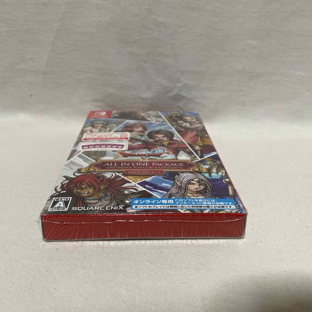 Nintendo Switch(ニンテンドースイッチ)のドラゴンクエストX　オンライン　オールインワンパッケージ version 1-7 エンタメ/ホビーのゲームソフト/ゲーム機本体(家庭用ゲームソフト)の商品写真