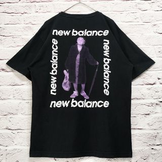 【背面インパクト プリント】ニューバランス new balance Tシャツ