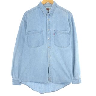 リーバイス(Levi's)の古着 90年代 リーバイス Levi's 長袖 デニムシャツ メンズM ヴィンテージ /eaa445379(シャツ)