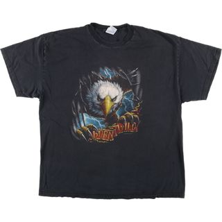 古着 TENNESSEE RIVER 鷲柄 イーグル柄 アニマルTシャツ メンズXXL /eaa445969(Tシャツ/カットソー(半袖/袖なし))