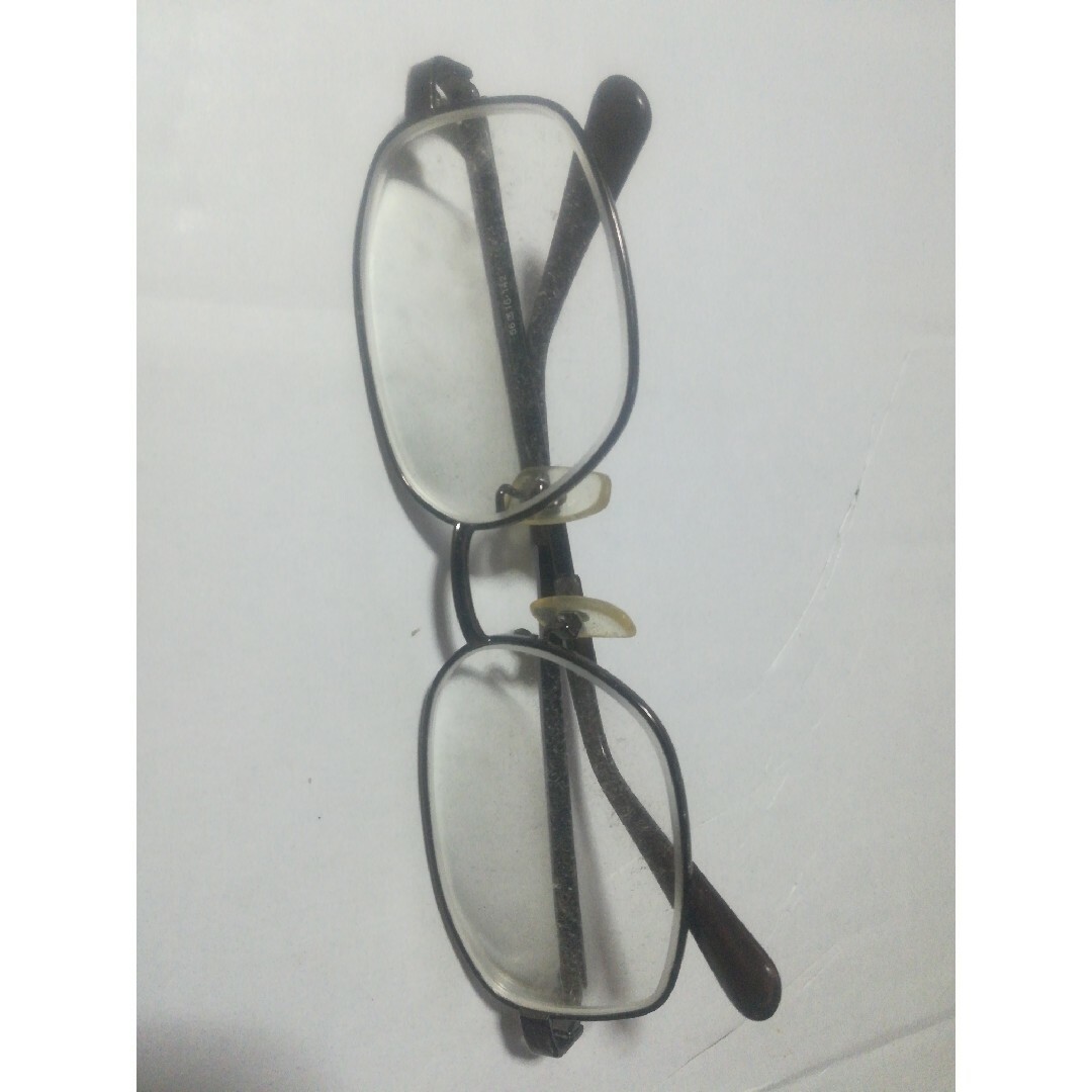 【ジャンク】度付きメガネ メンズのファッション小物(サングラス/メガネ)の商品写真