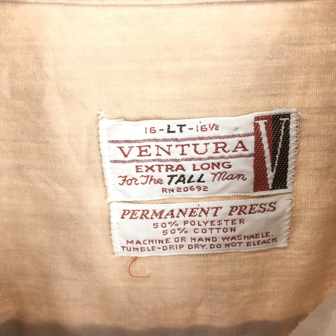 古着 70年代 VENTURA 長袖 ポリコットンシャツ メンズL ヴィンテージ /eaa445444 メンズのトップス(シャツ)の商品写真