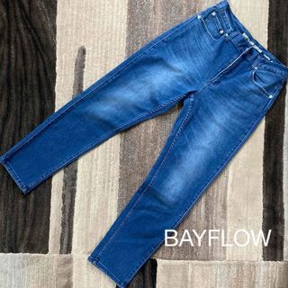 ベイフロー(BAYFLOW)の【送料無料】BAYFLOW DENIM ベイフロー　テーパード　伸縮性あり　25(デニム/ジーンズ)