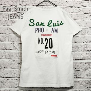 ポールスミス(Paul Smith)の【両面プリント 刺繍 ワッペン】 Paul Smith JEANS Tシャツ(Tシャツ/カットソー(半袖/袖なし))