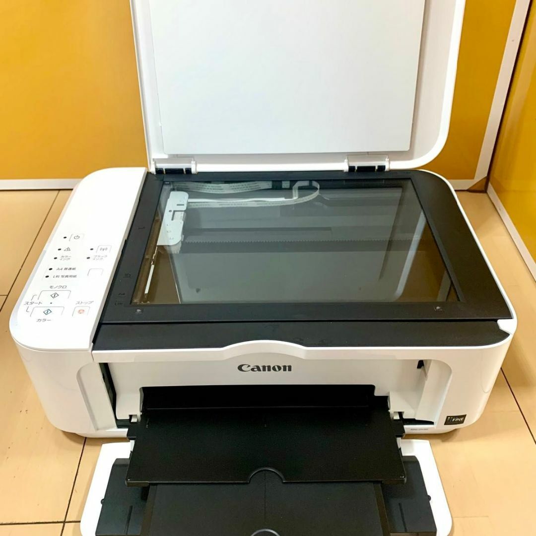 Canon(キヤノン)の【総印刷枚数300枚以下】キャノンCanon MG3530HW 複合プリンター　 スマホ/家電/カメラのPC/タブレット(PC周辺機器)の商品写真