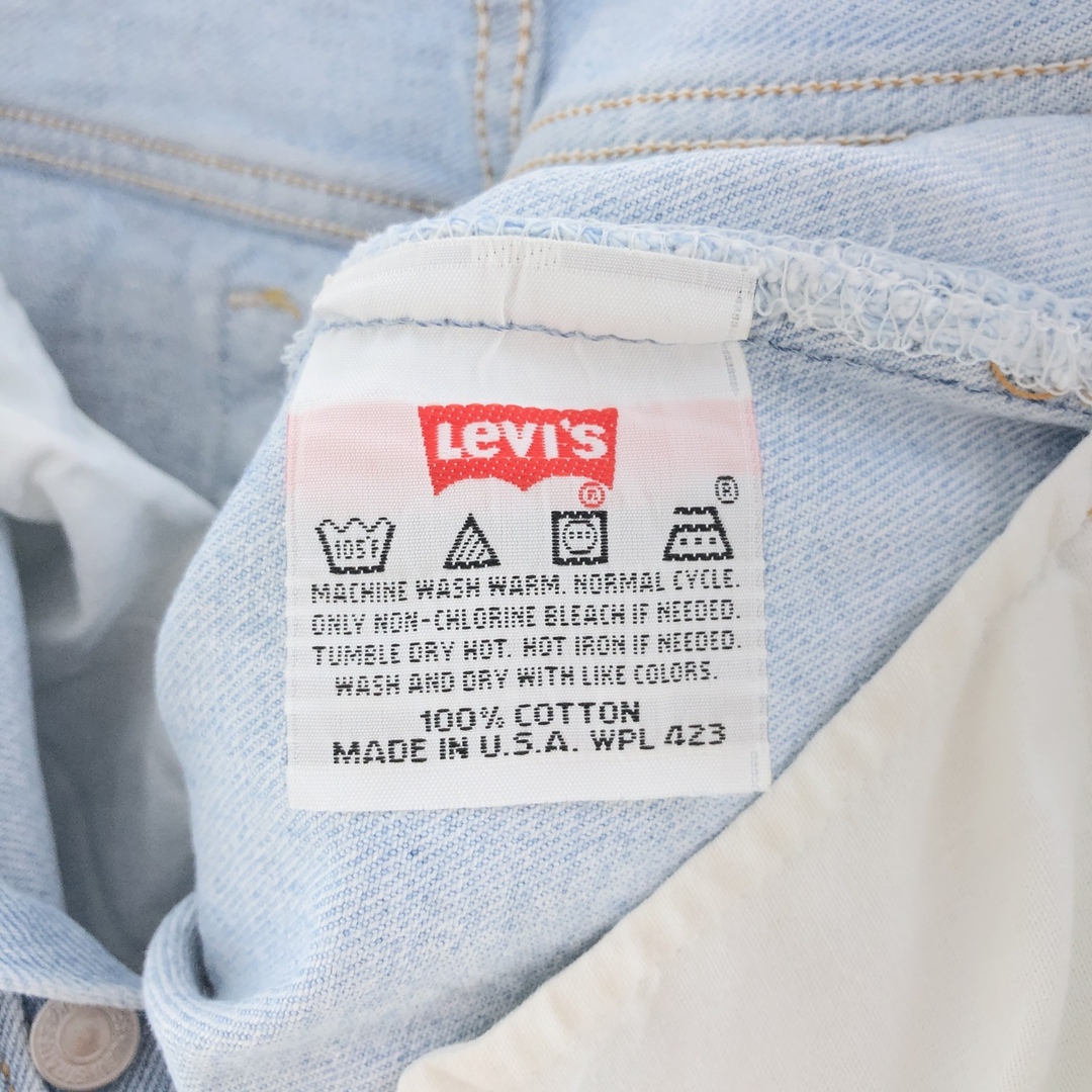 Levi's(リーバイス)の古着 90年代 リーバイス Levi's 501 ストレートデニムパンツ USA製 メンズw29 ヴィンテージ /eaa392195 メンズのパンツ(デニム/ジーンズ)の商品写真