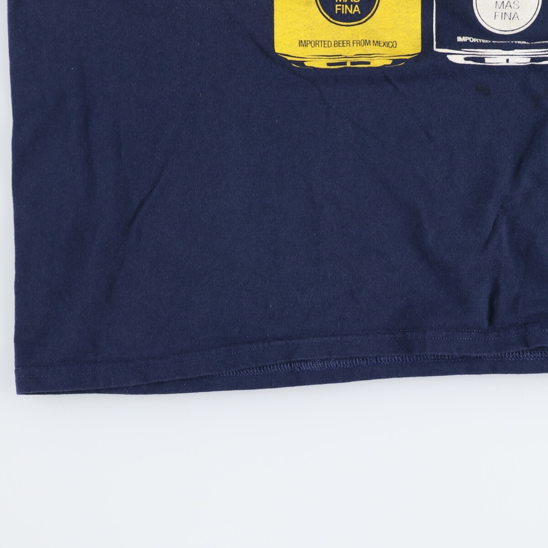 FRUIT OF THE LOOM(フルーツオブザルーム)の古着 フルーツオブザルーム FRUIT OF THE LOOM CORONA EXTRA コロナエキストラ アドバタイジングTシャツ メンズXL /eaa441506 メンズのトップス(Tシャツ/カットソー(半袖/袖なし))の商品写真