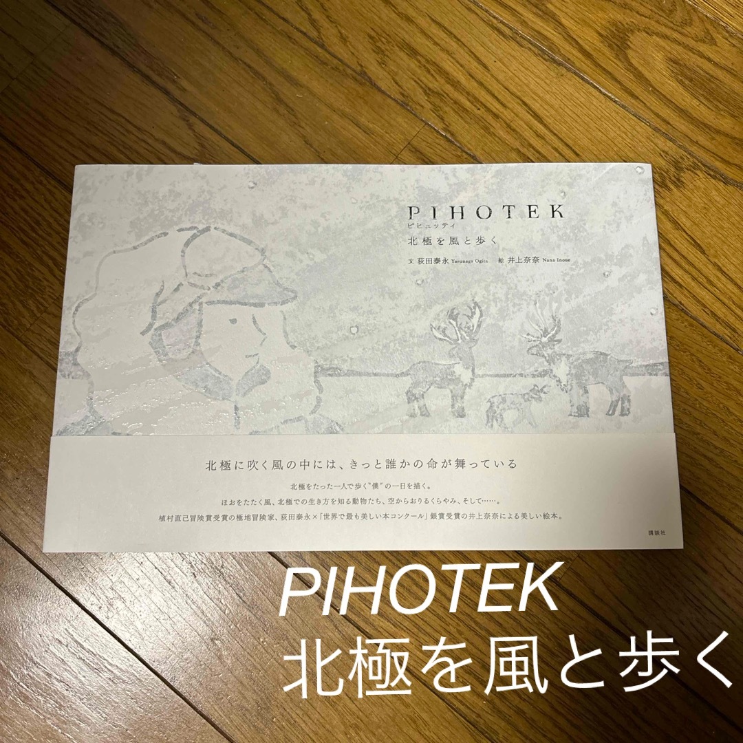 話題作！　ＰＩＨＯＴＥＫ北極を風と歩く　絵本 エンタメ/ホビーの本(絵本/児童書)の商品写真