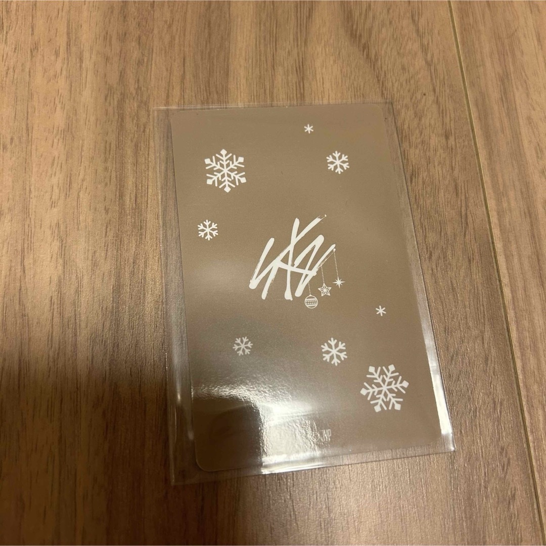 Stray Kids(ストレイキッズ)のフィリックス⭐️StrayKids 購入特典トレカ  Xmas POPUP エンタメ/ホビーのタレントグッズ(アイドルグッズ)の商品写真