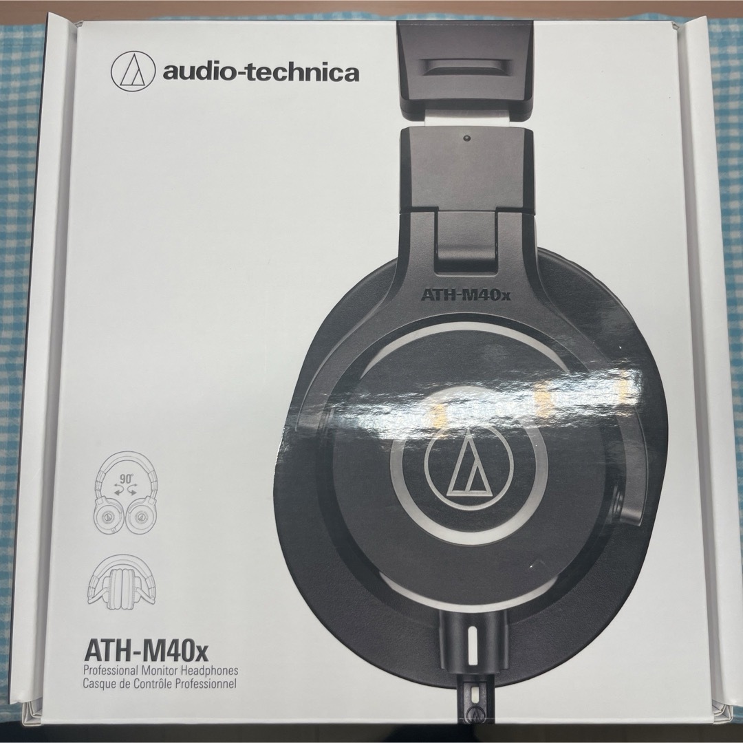 audio-technica ヘッドホン M ATH-M40X スマホ/家電/カメラのオーディオ機器(ヘッドフォン/イヤフォン)の商品写真