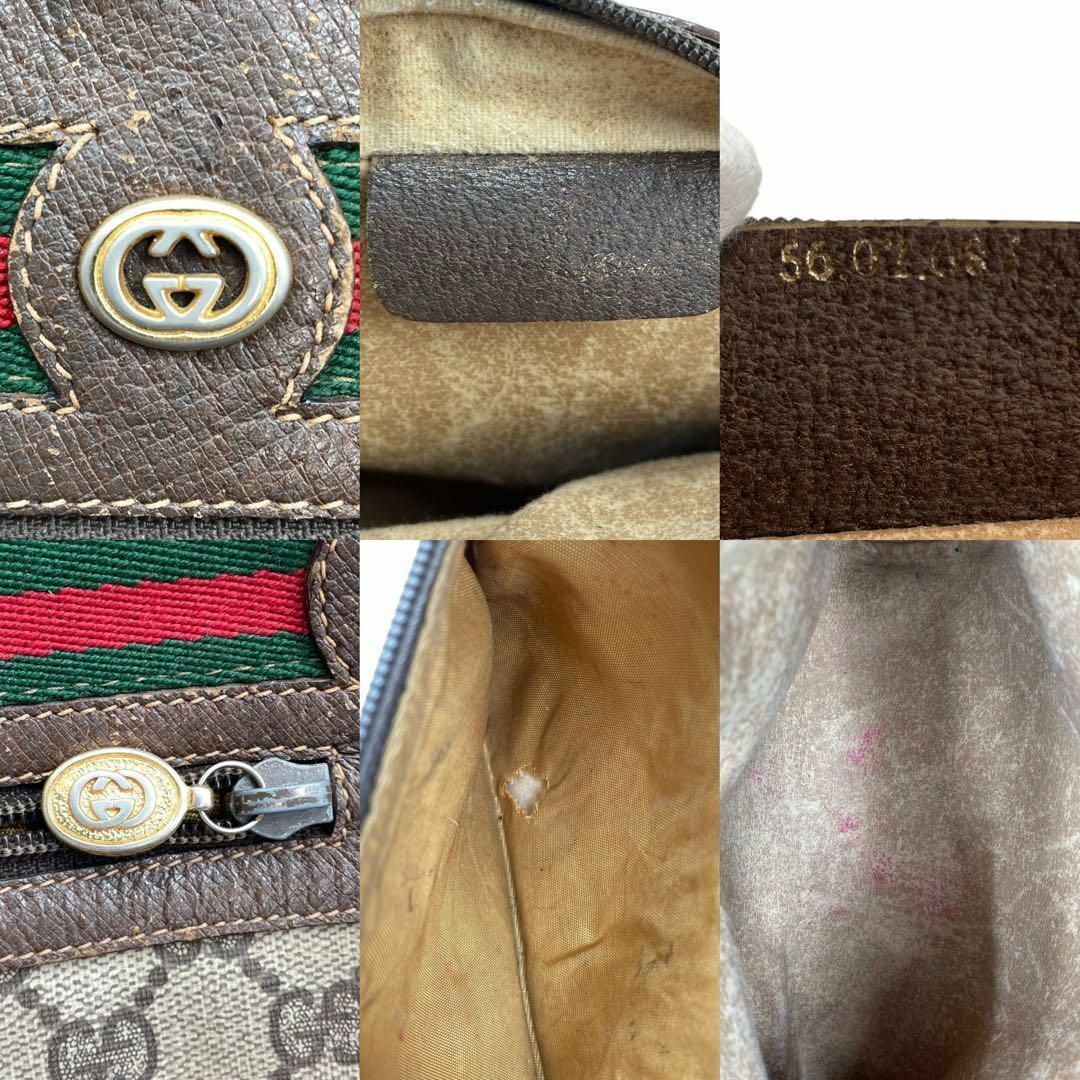 Gucci(グッチ)の良品 GUCCI ショルダーバッグ カメラバッグ GG シェリーライン PVC レディースのバッグ(ショルダーバッグ)の商品写真