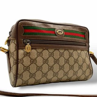 グッチ(Gucci)の良品 GUCCI ショルダーバッグ カメラバッグ GG シェリーライン PVC(ショルダーバッグ)