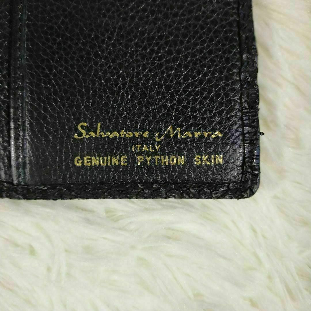 Salvatore Marra(サルバトーレマーラ)の【Salvatore Marra】サルバトーレマーラ　長財布　✨パイソン、本皮✨ メンズのファッション小物(長財布)の商品写真