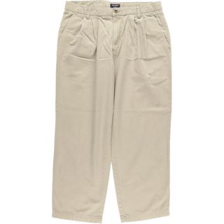 古着 DOCKERS ツータック ダックワークパンツ メンズw36  /eaa421239(ワークパンツ/カーゴパンツ)