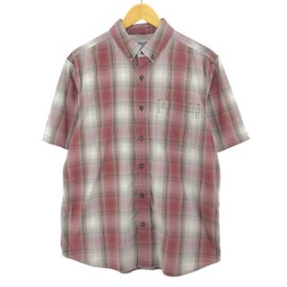 カーハート(carhartt)の古着 カーハート Carhartt RELAXED FIT 半袖 ボタンダウン チェックシャツ メンズL /eaa441063(シャツ)