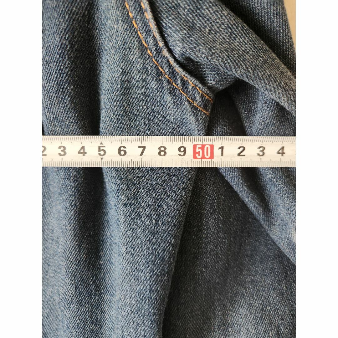デニム　ワンピース　チェニック　シャツ レディースのジャケット/アウター(その他)の商品写真