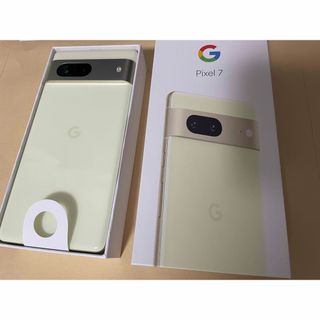 【新品　未使用】Google pixel7 レモングラス　 SIMフリー